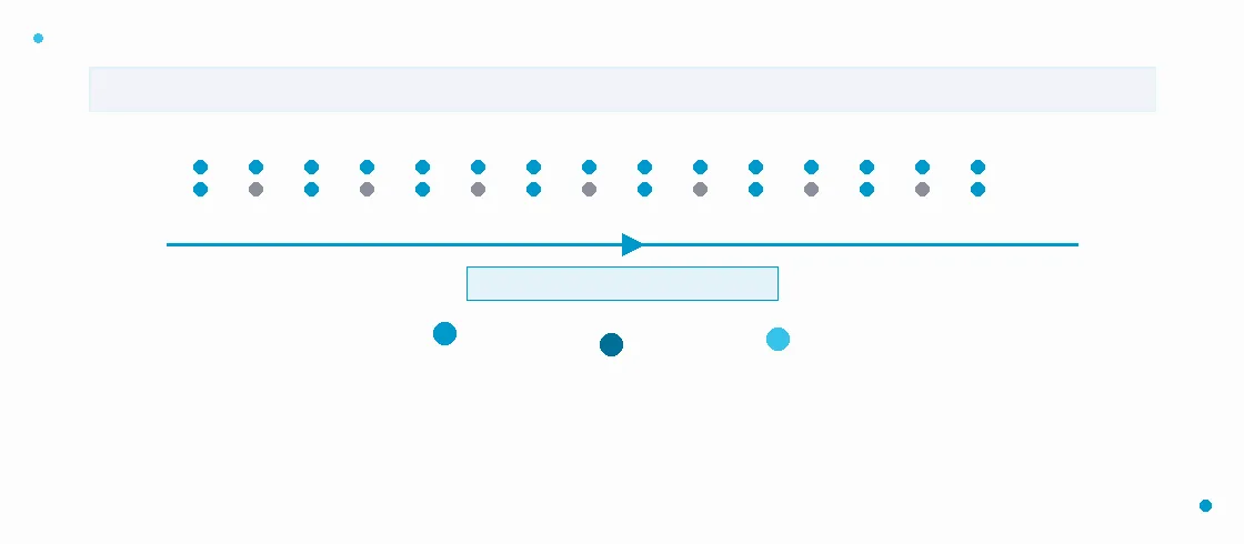 Illustration of a lead qualification funnel filtering general enquiries into qualified prospects